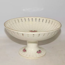 Max Rösler Rodach Durchbruch Fußschale Nr.: 550-2Rosengirlande Gold D. 26,5 cm, € 130,00