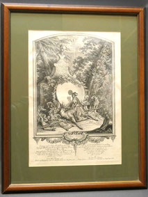Kupferstich Johann Elias Ridinger "Virtute et Ingenio" 1768 Maß 39,5 x 27,0 cm, € 250,00