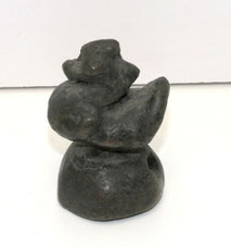 Opiumgewicht Bronze, Ente, Hintha, 18. Jahrhundert, 299,0 g., 6,5 cm, € 145,00