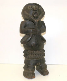 Afrikanische Holz Figur, Mambila, Nigeria, Ahnenfigur, 54,0 cm, 4,26 kg, € 1050,00