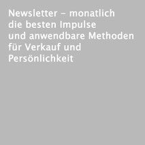 Der Newsletter von Verkaufstrainer Thomas Pelzl wird unter dem Namen Impuls-Tankstelle veröffentlicht. Diese Tipps sind für Selbständige, Verkäufer, Verkaufsleiter, Vertriebsleiter, Unternehmer gemacht die sich im Verkauf permanent entwickeln möchten.