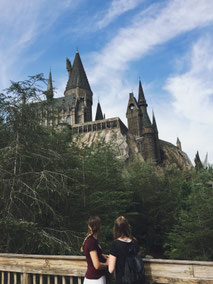 zwei die reisen in den Universal Studios