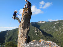 Vía Ferrata de Sobrón. Vía ferrata en Álava, País Vasco, Euskadi.