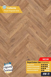 HW11-K450-VIS - Royal Ember Oak (Visgraat)