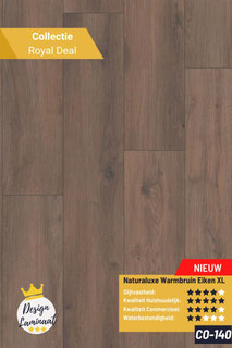 CO-140 - 8965 Naturaluxe Warmbruin Eiken XL