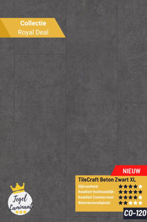 CO-120 - 9112 TileCraft Beton Zwart XL