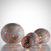 Sphere lamps RAMAGE DIPINTO Margherita Vellini Ceramics Made in Italy Home Lighting Design 