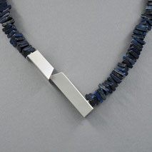 Kette Lapis mit Wechselschließe