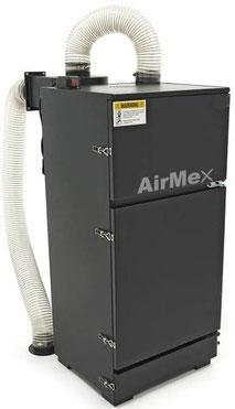 AirMex ZES 900 Zyklon-Staubabscheider für Maschinenabsaugung – Späne und Staub direkt erfassen