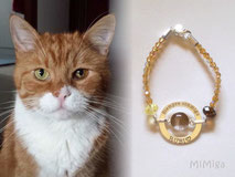 artistic-pet-hair-jewellery-mi-miga-memory-pet-loss-bracelet-swarovski-sterling-silver-engraved-washer-bezel-cup-glass-cabochon-cat-rubi