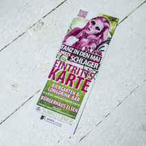 Flyer, Plakate, Wertmarken, ...