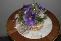 5. Kerststuk marmer €24,95