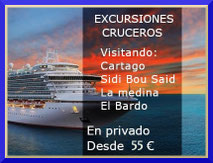 Excursiones para cruceros con escala en Túnez