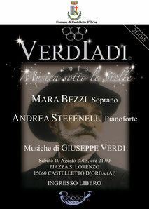 Mara Bezzi,Andrea Stefenell,Verdiadi,Castelletto d'orba