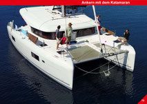 Anchoring, Catamaran Skipper Training book, Catamaran Docking Training, Catamaran Lagoon 42, Catamaran Maneuer Training, Catamaran Skipper Training, Catamaran Harbor Maneuver Training, Spring leash undocking, Catamaran Docking Training, Nautical Miles