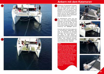 Katamarantraining, Katamaran, Hafenmanöver Training, Katamaran Manöver Training, Skippertraining, Trogir, Kroatien, Kanaren, Lagoon, Seemeilen, Seemeilenbestätigung, Seemeilennachweis, Überführung, Pitter-Yachting, JOJO-wassersport, Katamarantraining
