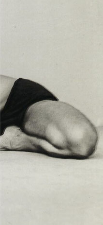 B.K.S Iyengar in Janu Sirsasana