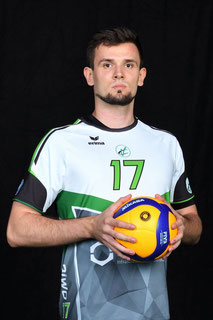Michał  Marszałek Volleyball Bundesliga Spieler des VC Bitterfeld-Wolfen