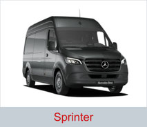 Rollstuhlgerechter Mercedes-Benz Sprinter in silber.