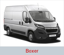 Rollstuhlgerechter Peugeot Boxer in der Farbe silber.