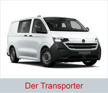 Rollstuhlgerechter Volkswagen New Transporter in der Farbe weiß.