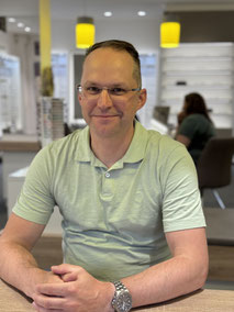 Maik Plagemann, Mitarbeiter beim GlasHaus - dem optiker