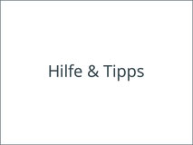 Hilfe & Tipps