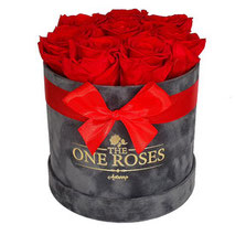 FLOWERBOX MET LADE - ROOD  €99,99