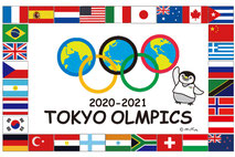 ペンギンとオリンピックのイラストはコチラヘ