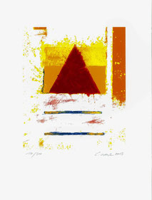 Peter Lorenz, Auflage 300, 30 x 40cm, Serigrafie, Preis 40.-€