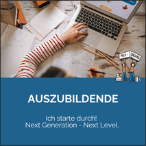 Link als Bild zu den Trainings für Auszubildende, Azubi-Training, Azubi-Knigge, Training für Auszubildende, Berufseinstieg Azubis,  Kommunikationstraining Azubis,Azubi-Seminar, Slogan: Ich starte durch. Next Generation – next Level, Claudia Karrasch, Bonn