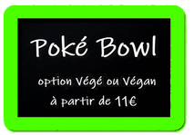 Menu fraîcheur les Poke Bowls hawaïens 