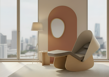 Fauteuil de relaxation Nap&Up avec position Zéro Gravité pour aménager un espace de récupération et de micro-sieste au bureau.