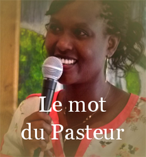 portrait du Pasteur Alice Nshimirimana de léglise évangélique de Vannes, le Centre Chrétien Porte Ouverte. Pour accéder au mot d'accueil du pasteur.