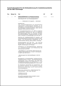 Ausschreibungstext