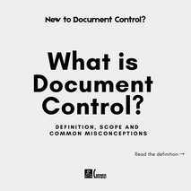 What is Document Control