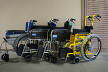車いす・歩行器・ベッド柵・入浴補助用具・ポータブルトイレの無料貸し出し