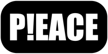 Das Bild zeigt das Logo von P!EACE.