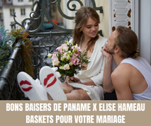 Bons Baisers de Paname X Elise Hameau - Baskets pour votre mariage