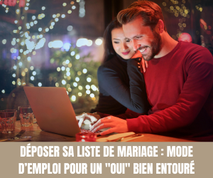 Déposer sa liste de mariage mode d’emploi pour un oui bien entouré - Magazine Un Jour Un Oui - Crédit photo Tous droits réservés