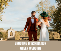 Shooting d'inspiration - Green wedding 2024