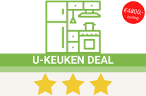 Premium U-keukens All-in inclusief montage kopen