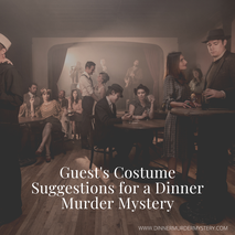 Blog: costume suggestions for your guests at a mystery party