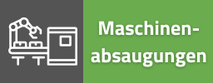 Maschinenabsaugung – AirMex Direktanschluss an Holz- und Metallbearbeitungsmaschinen