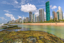 boa viagem, recife, praia, calçadão da praia, água limpa, recife, brasil, piscinas naturais, vida na praia, experimentar o brasil, passeios pela cidade