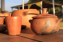 caruaru, terrakotta, markt, keramik, kunst, pernambuco, brasilien, ton topf, kunsthandwerk, gebrauchsartikel, brasilien reisen