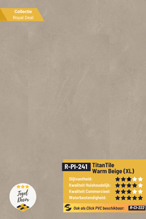 R-Pl-241 Royal  TitanTile Warm Beige