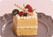 ハステーブル（関西・韓国 キャンドル教室）フルールエジョワ♡Flerus et joie*　ガーニッシュデザートキャンドル
