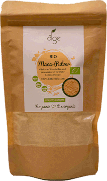 Bio Maca Wurzel Pulver Peru Superfood  Muskelaufbau Testosteron  Protein Alge