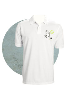 Shiatsu, Herren Polo-Shirt «KI» für Therapeuten